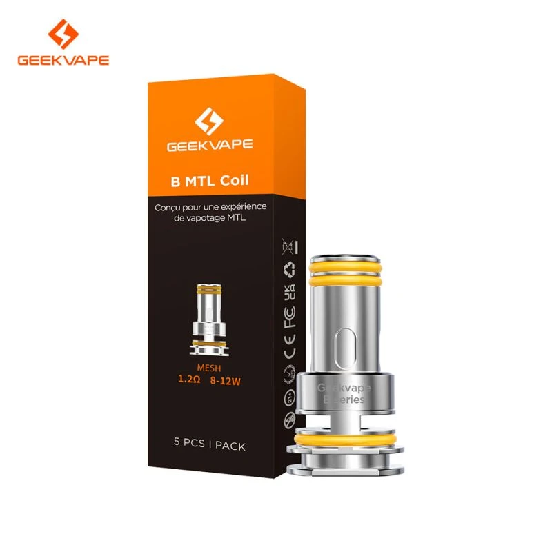 Résistances Geek Vape B-MTL (x5)